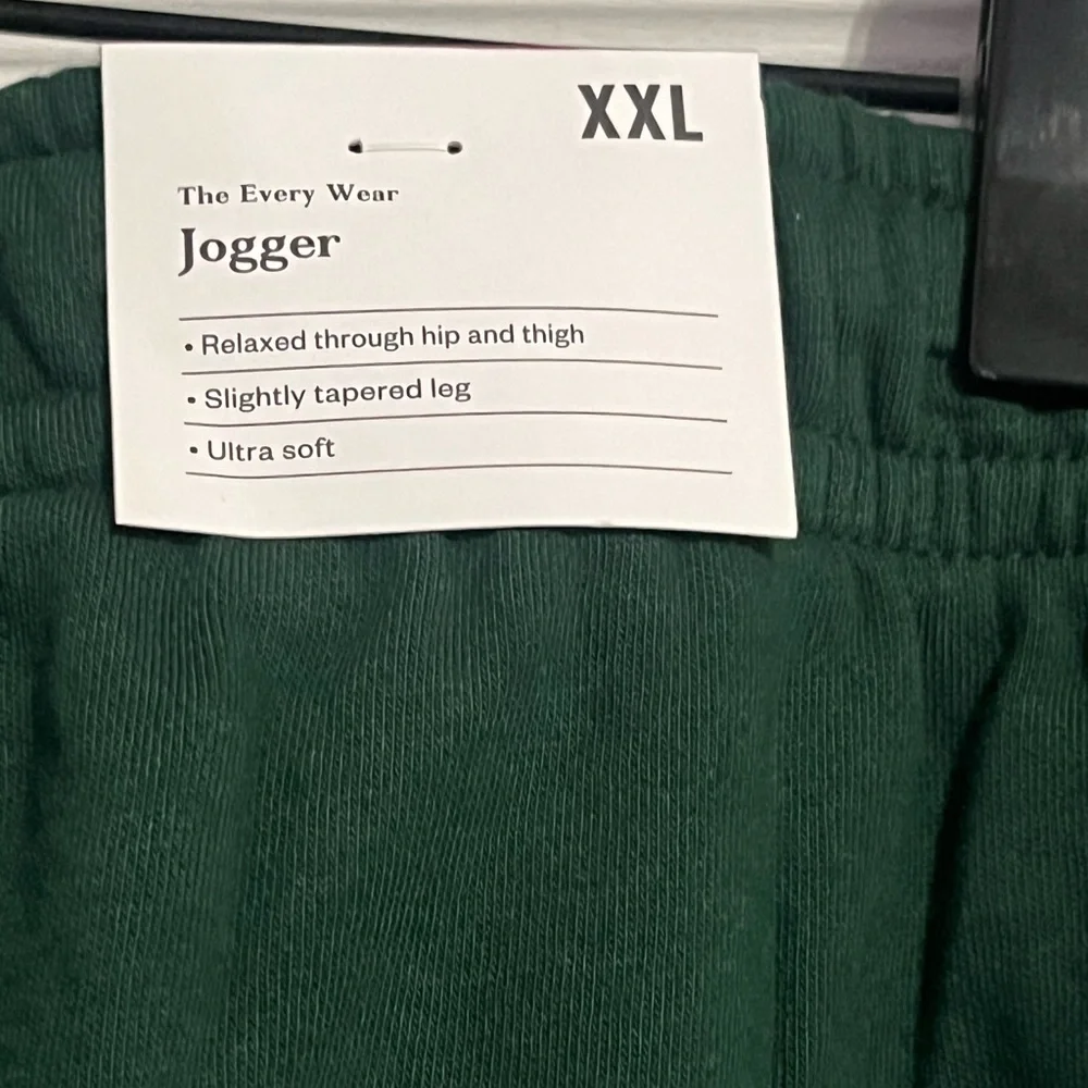 Goodfellow & Co Dark Green Drawstring Joggers